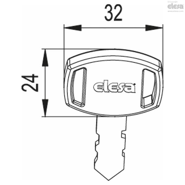 Boss, Threaded Hole, Without Cap, VLSK.63 FP-M8-U